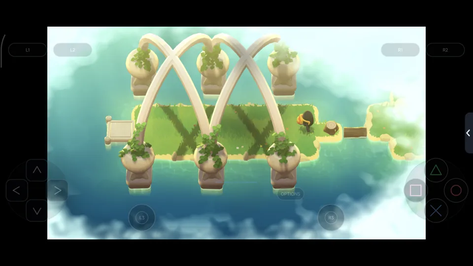 Published gameplay capture of A Monster's Expedition in LSX4