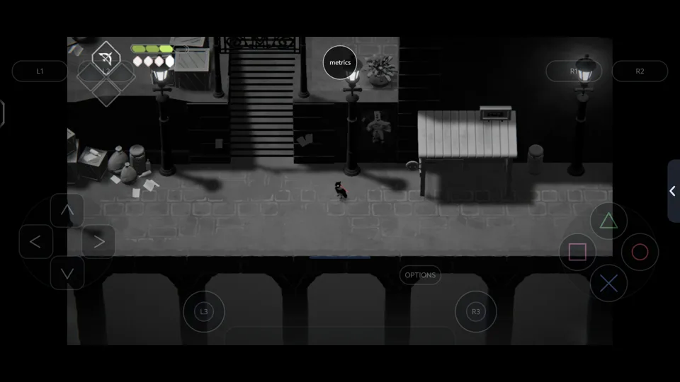 Published gameplay capture of Death's Door in LSX4