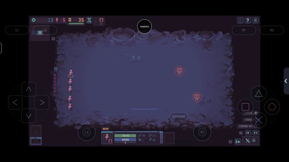 Published gameplay capture of Despot's Game in LSX4