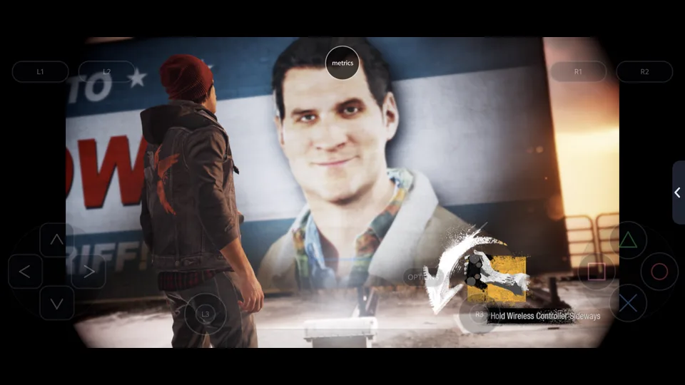 Published gameplay capture of inFAMOUS Second Son in LSX4