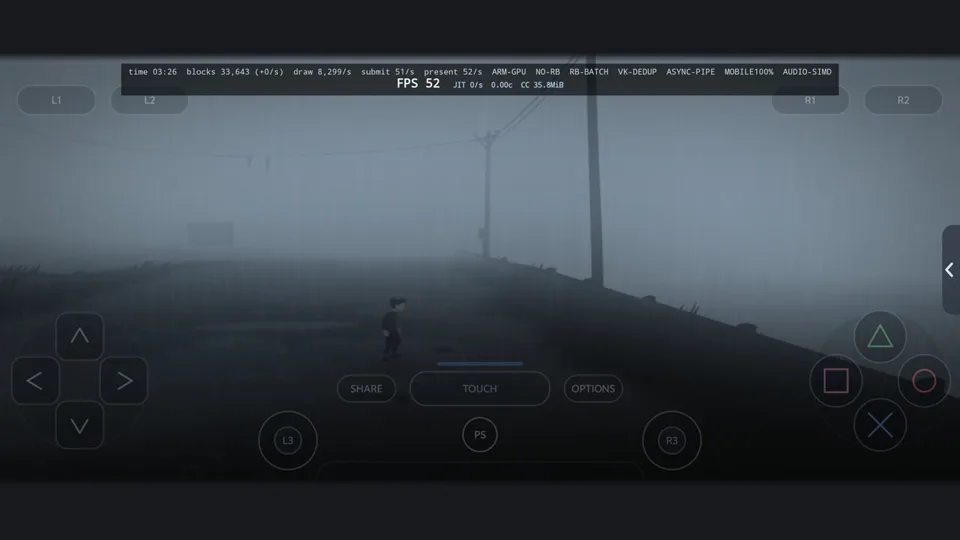 Published gameplay capture of INSIDE in LSX4
