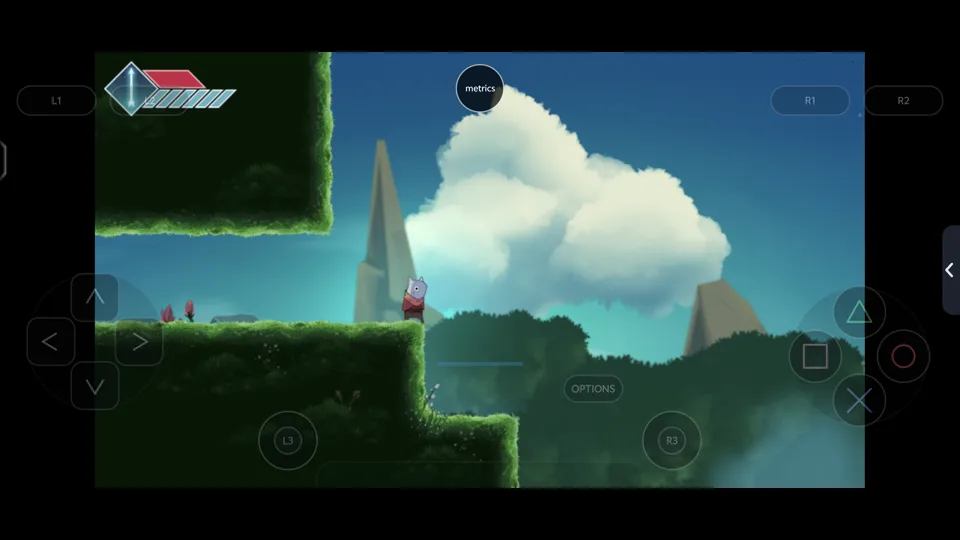Published gameplay capture of Islets in LSX4