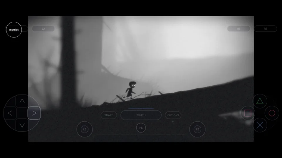 Published gameplay capture of Limbo in LSX4