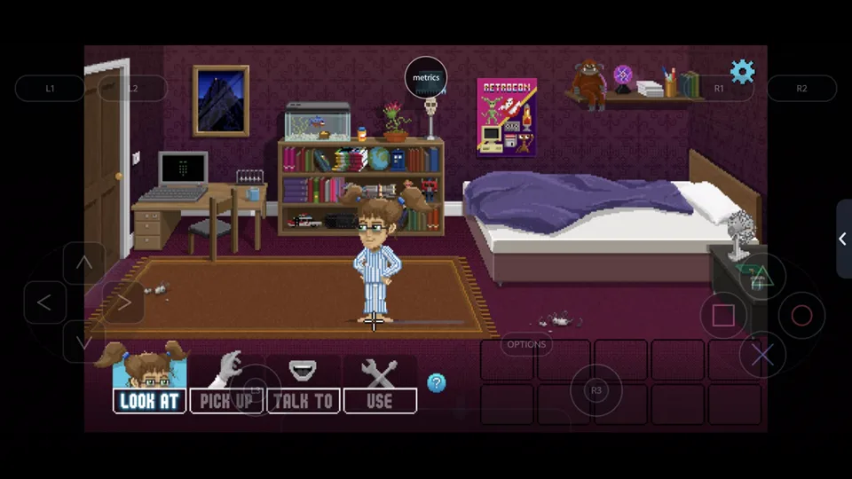 Published gameplay capture of Lucy Dreaming in LSX4