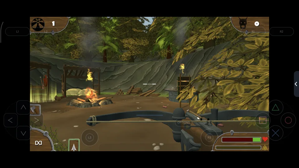 Published gameplay capture of Orc Slayer in LSX4