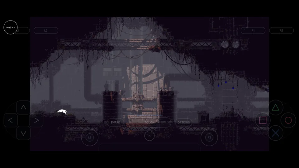 Published gameplay capture of Rain World in LSX4