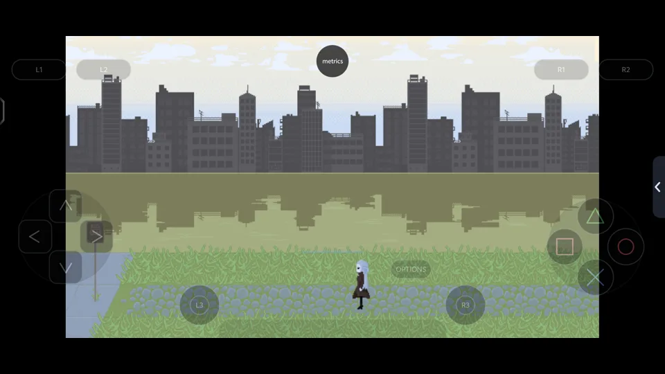 Published gameplay capture of Retrace: Memories of Death in LSX4