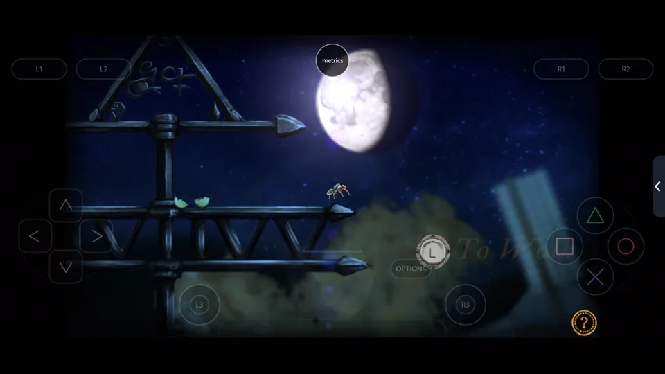 Published gameplay capture of Spider: Rite of the Shrouded Moon in LSX4