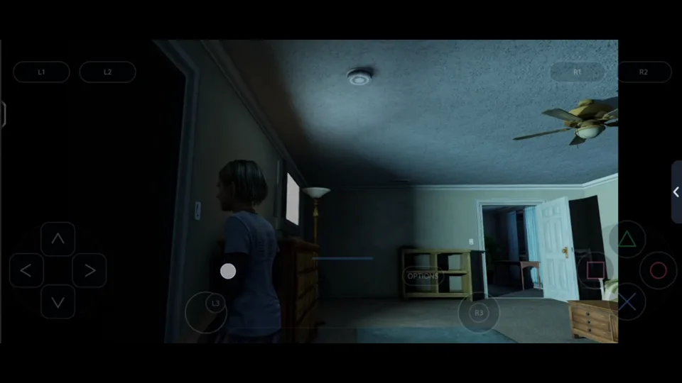 Published gameplay capture of The Last of Us Remastered in LSX4