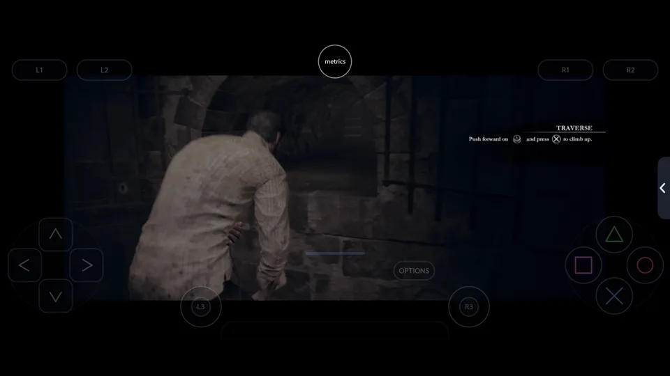 Published gameplay capture of The Order: 1886 in LSX4