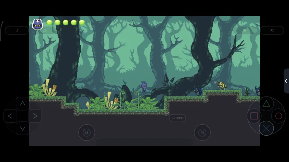 Published gameplay capture of Thornkin in LSX4