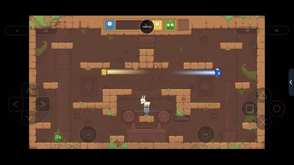 Published gameplay capture of Toto Temple Deluxe in LSX4