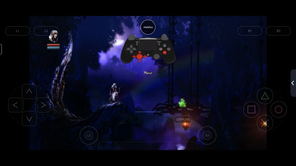 Published gameplay capture of Trine in LSX4
